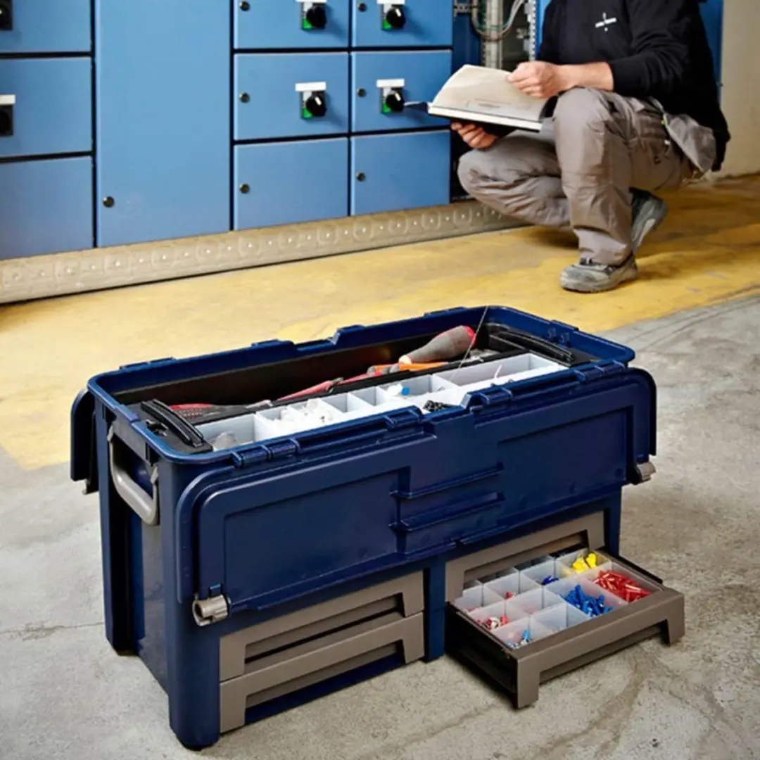 Raaco COMPACT 62 Gereedschapskoffer - Blauw