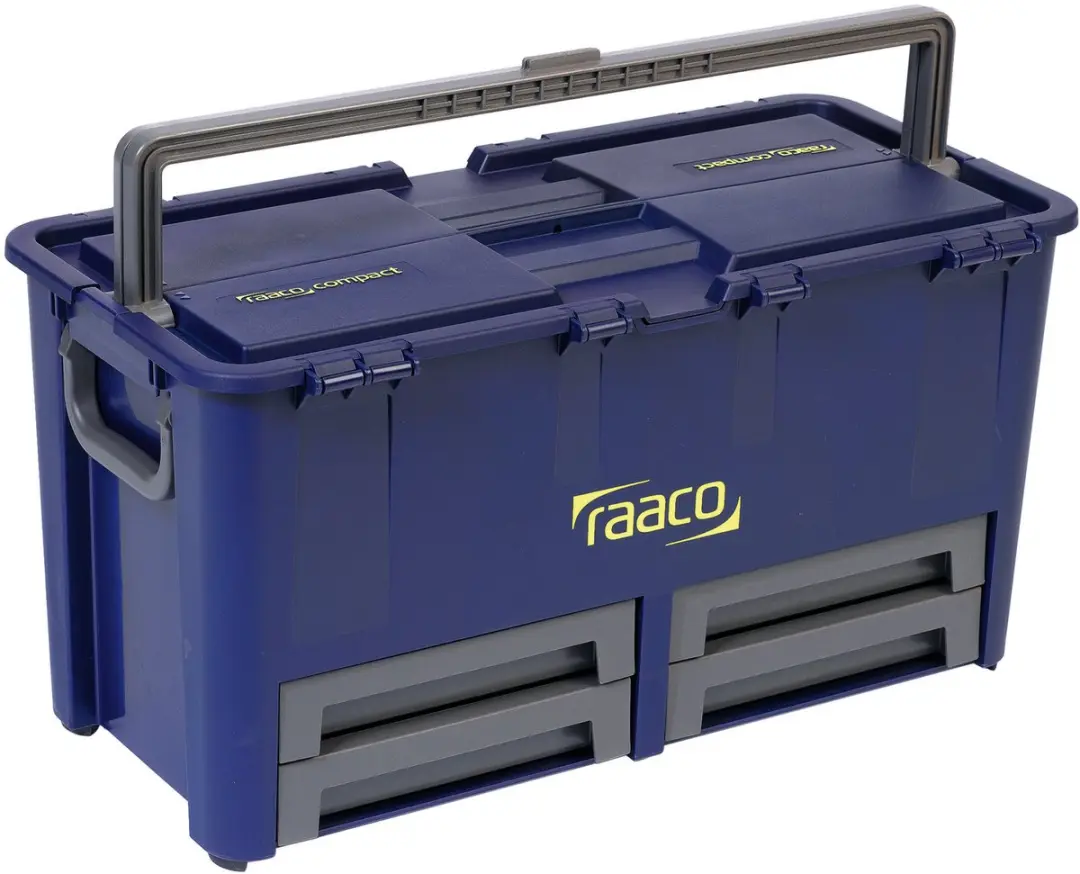 Raaco COMPACT 62 Gereedschapskoffer - Blauw
