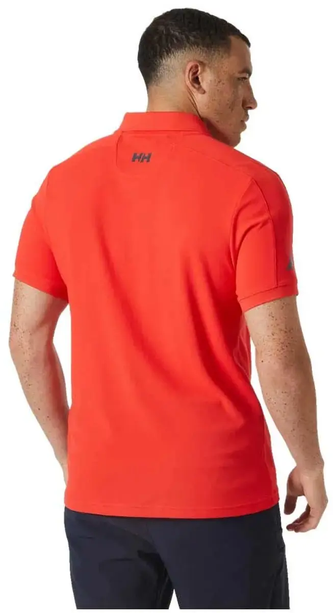 Helly Hansen Hp Race 2.0 Poloshirt - L - Alert Red/Oranje