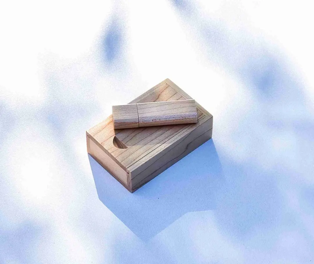 Eibenstock USB-Stick 32GB - Houten Luxe Opbergdoos