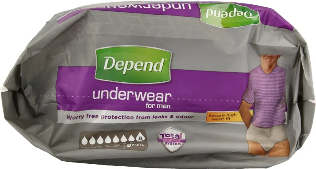 Depend for Men Pants Super L/XL - 1 Stuk