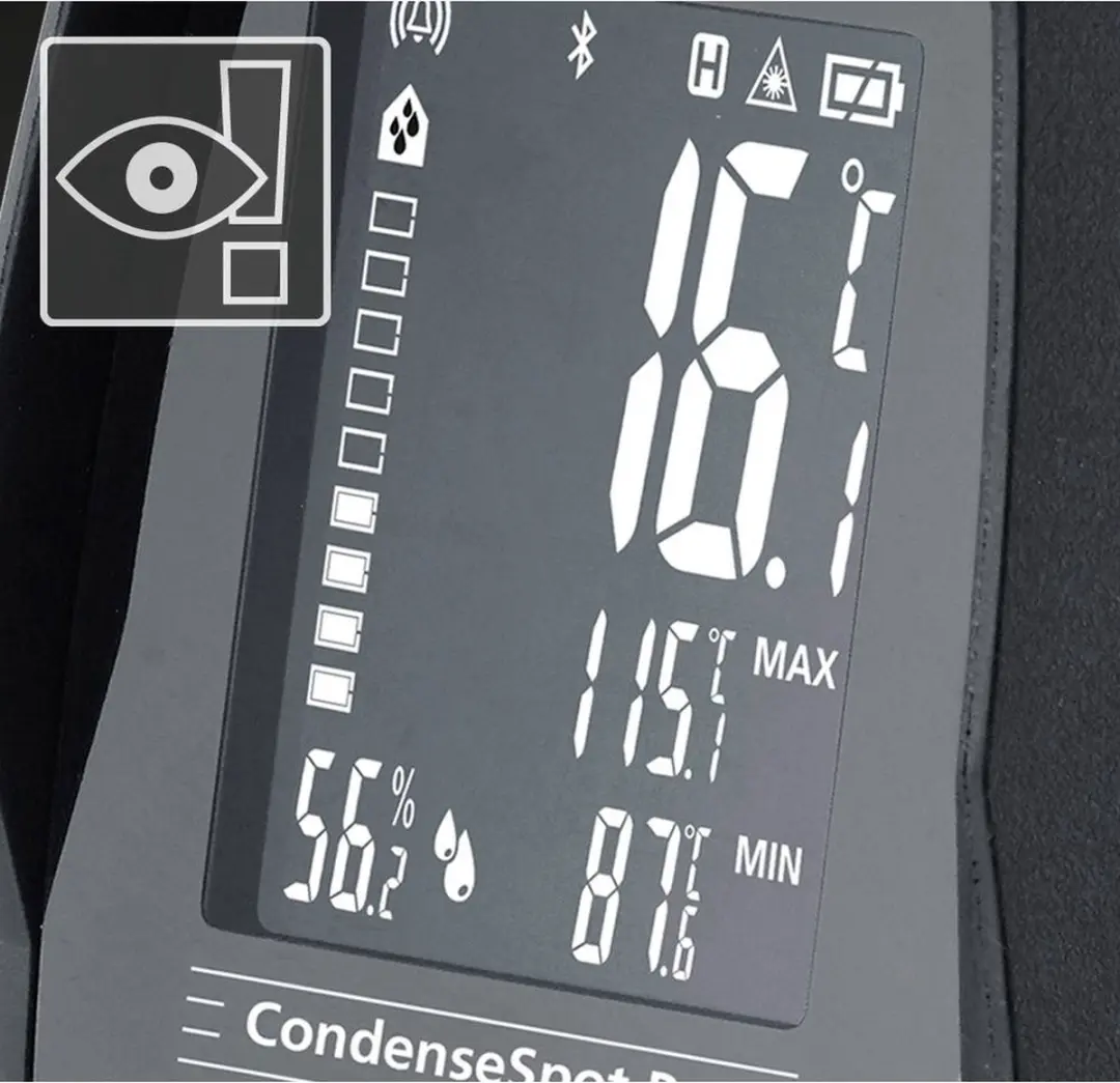 Laserliner CondenseSpot Pro Infrarood Thermometer - Wit