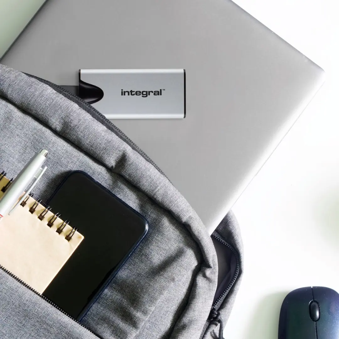 Integral SlimXpress Pro INSSD1TPORT3.2SLIMXS SSD - 1TB - Thunderbolt - Zilver
