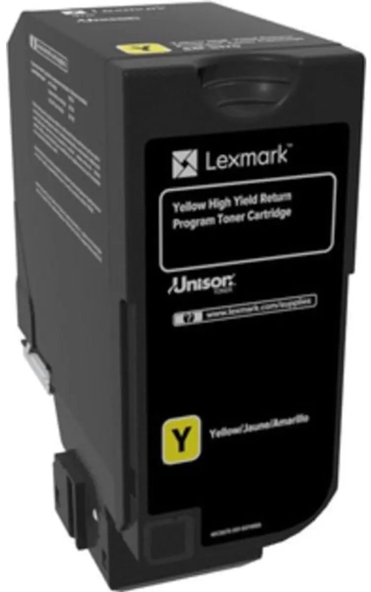 Lexmark CX725 Geel Tonercartridge 84C2HY0