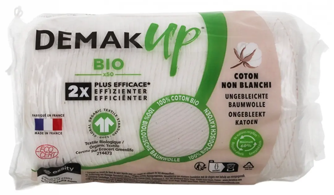 Demak'Up Adapt Biologische Wattenschijfjes 50 Stuks