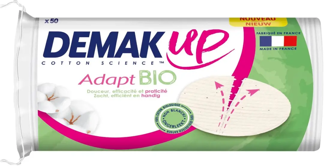 Demak'Up Adapt Biologische Wattenschijfjes 50 Stuks
