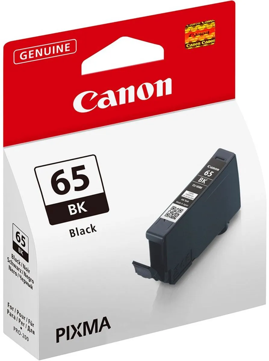 Canon CLI-65BK Inktcartridge Zwart - 700 pagina's