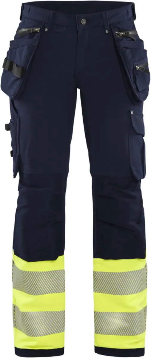Blåkläder Dames High Vis Werkbroek 7193-1642