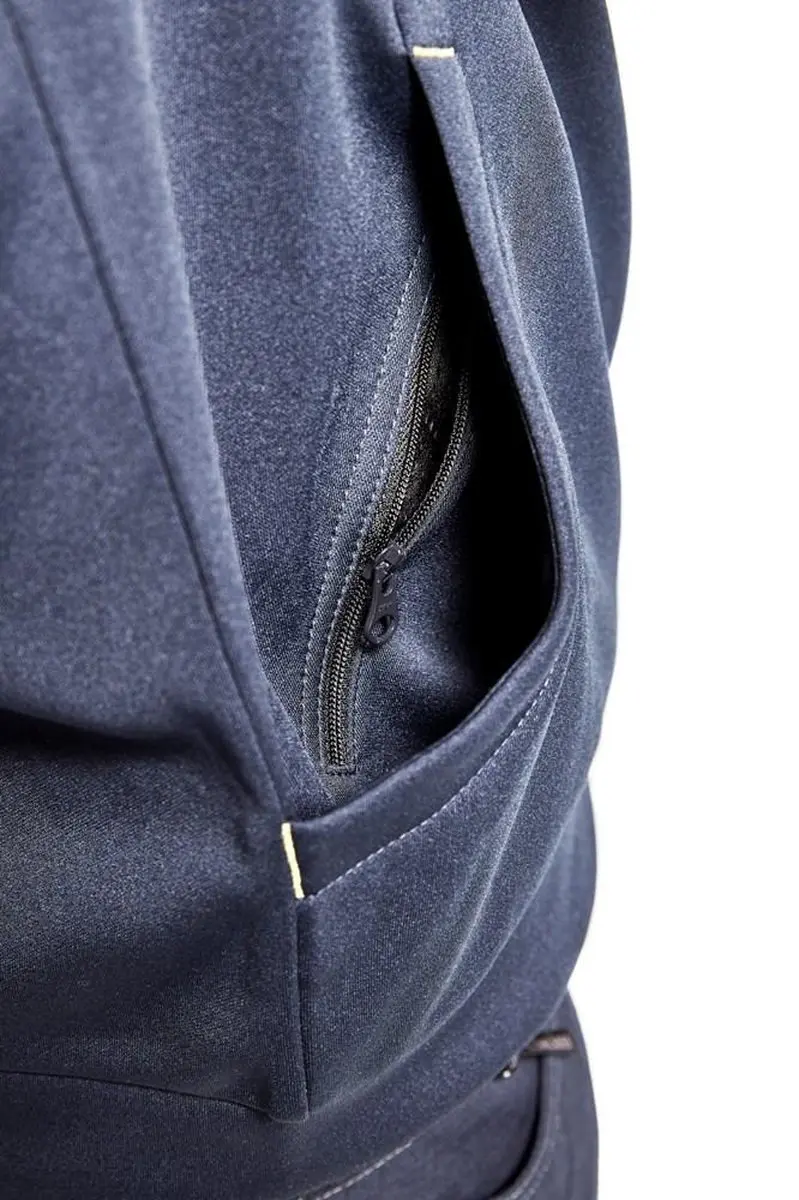 Blåkläder Hoodie 3363-2526 - Donkerblauw/Geel - XXXL