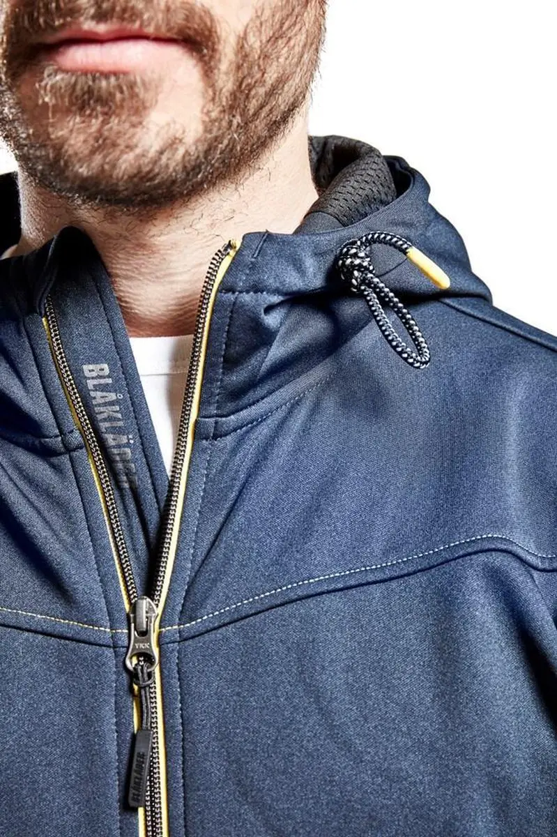 Blåkläder Hoodie 3363-2526 - Donkerblauw/Geel - XXXL