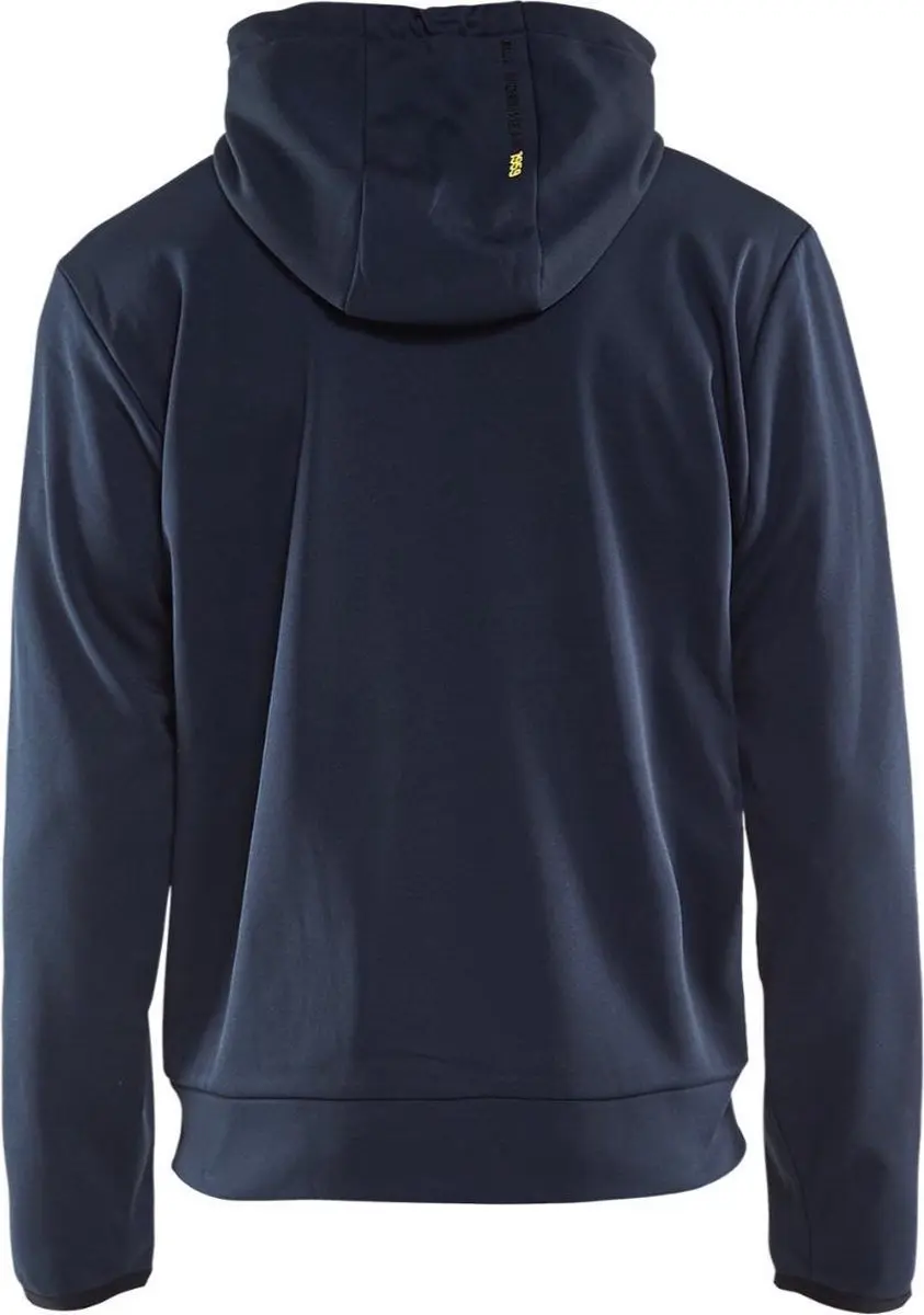 Blåkläder Hoodie 3363-2526 - Donkerblauw/Geel - XXXL