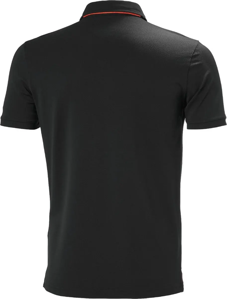 Helly Hansen Kensington Poloshirt - XL - Zwart/Wit/Lichtgrijs/Navy