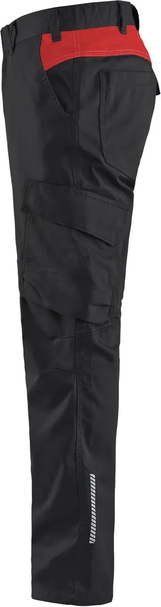 Blåkläder Industrie Werkbroek 1444-1832 - C156 - Zwart/Rood