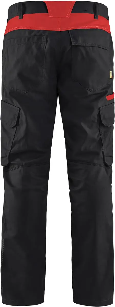 Blåkläder Industrie Werkbroek 1444-1832 - C156 - Zwart/Rood