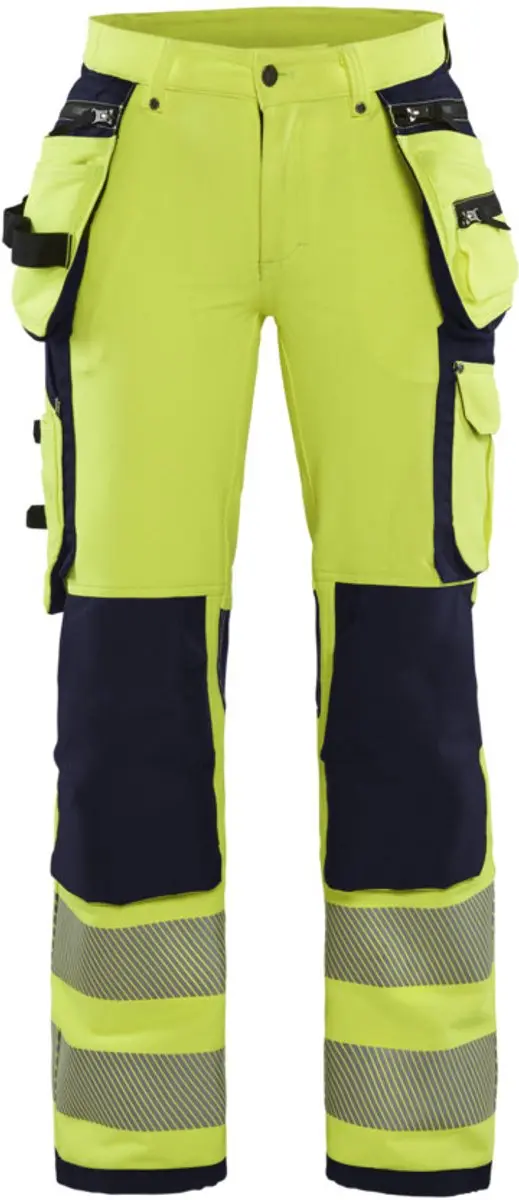Blåkläder Dames High Vis Werkbroek 7197-1642