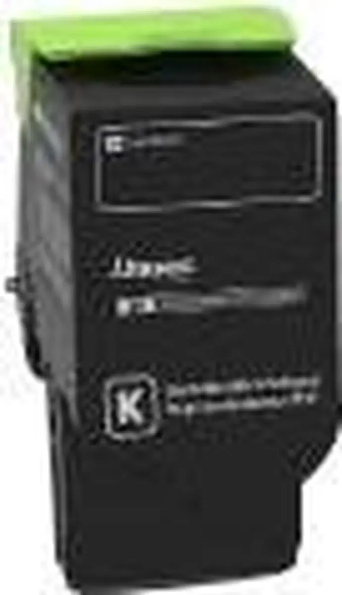 Lexmark 78C2UK0 Tonercartridge - 10.500 pagina's - Zwart