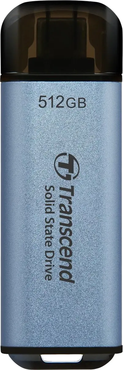 Transcend ESD300C 512 GB Blauw