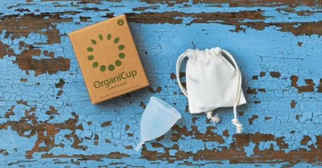 OrganiCup A Menstruatiecup S - Wit