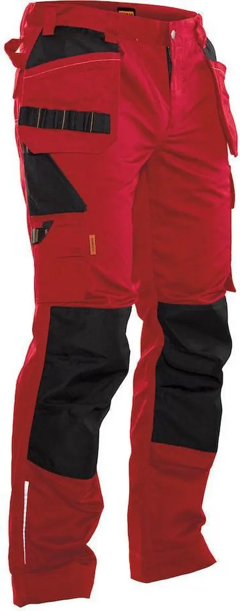 Jobman Practical 2322 Werkbroek - Rood/Zwart - Maat 54