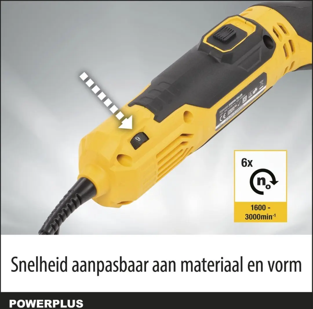 Powerplus POWX04950 Elektrische Schuurmachine 310W - 3000min-1