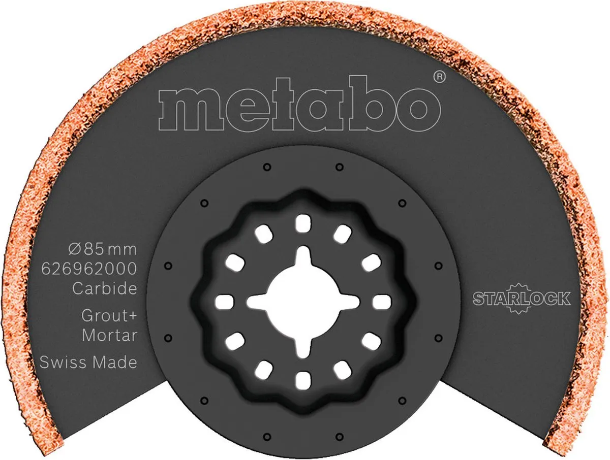 Metabo Starlock Segmentzaagblad 85mm HM