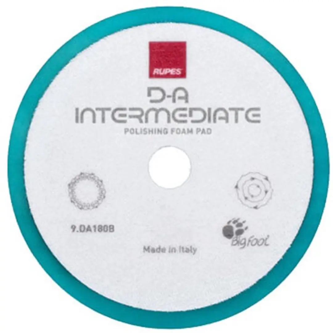 Rupes D-A Intermediate Polijstschijf 130mm - Lichtblauw