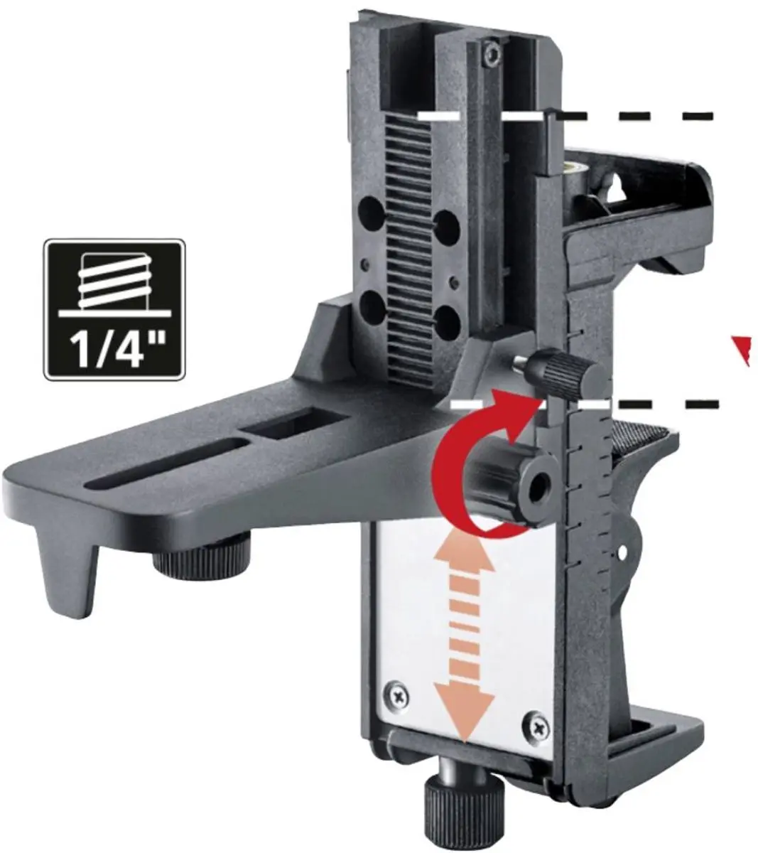 Laserliner Magneethouder 1/4" Crossgrip Pro