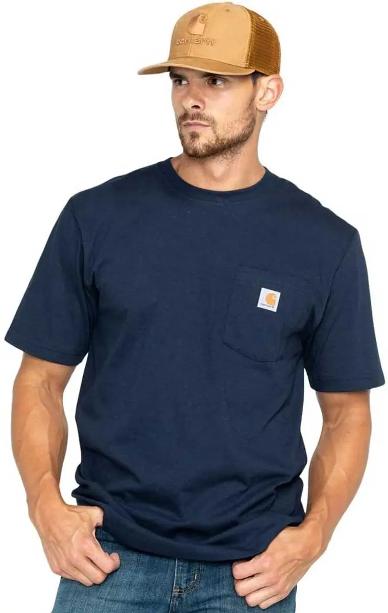 Carhartt Dearborn T-shirts Combi - Navy - XL