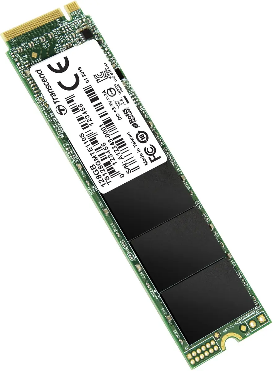 Transcend 110S M.2 NVMe SSD 128GB - TS128GMTE110S