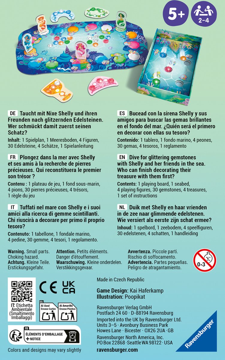 Ravensburger - Shelly Ocean - Reisspel