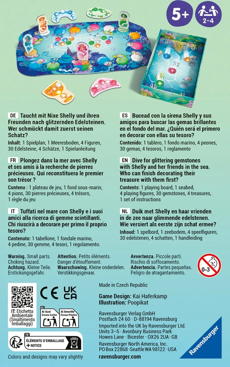 Ravensburger Shelly Ocean Reisspel - 23047
