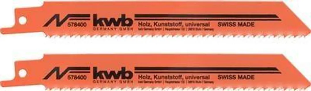 KWB Schrobzaagblad HSC-Staal Multi 130mm - 2 Stuks