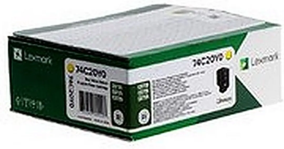 Lexmark 74C20Y0 Tonercartridge - Geel - 3000 Pagina's