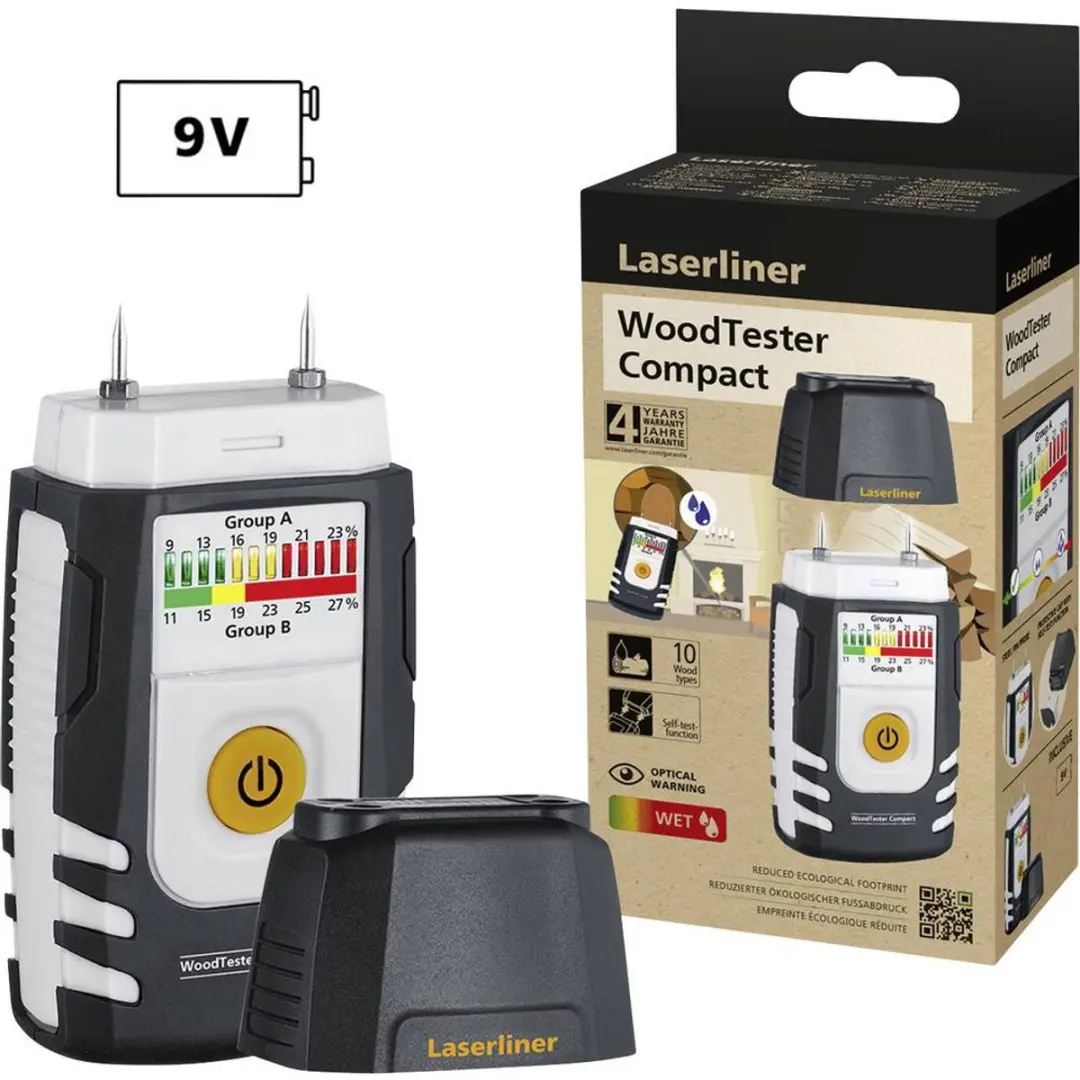 Laserliner WoodTester Compact Houtvochtmeter