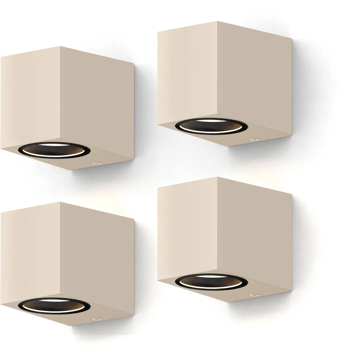 Calex Sanremo Wandlamp GU10 IP54 Zand