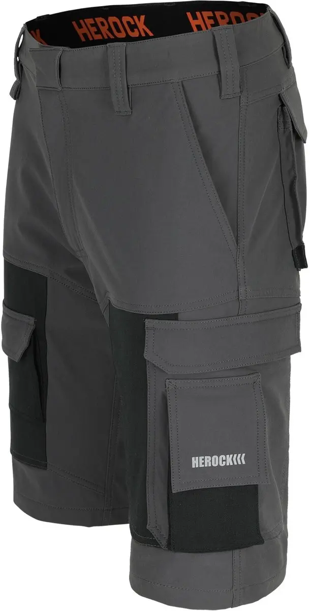 Herock Floki Korte Werkbroek - Grijs - Maat 44