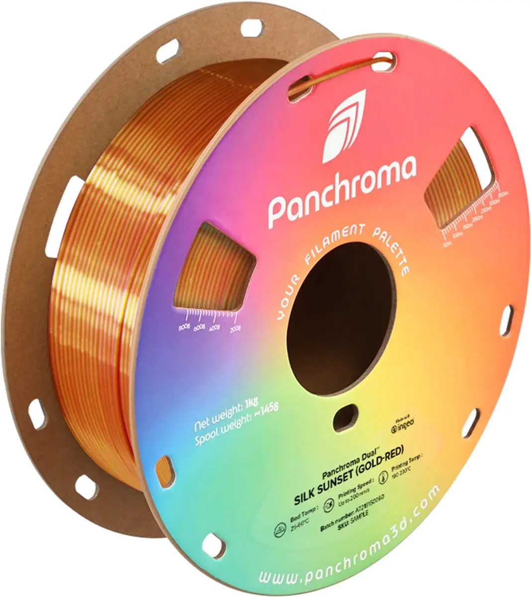Polymaker Panchroma Dual Silk Sunset PLA 1,75mm