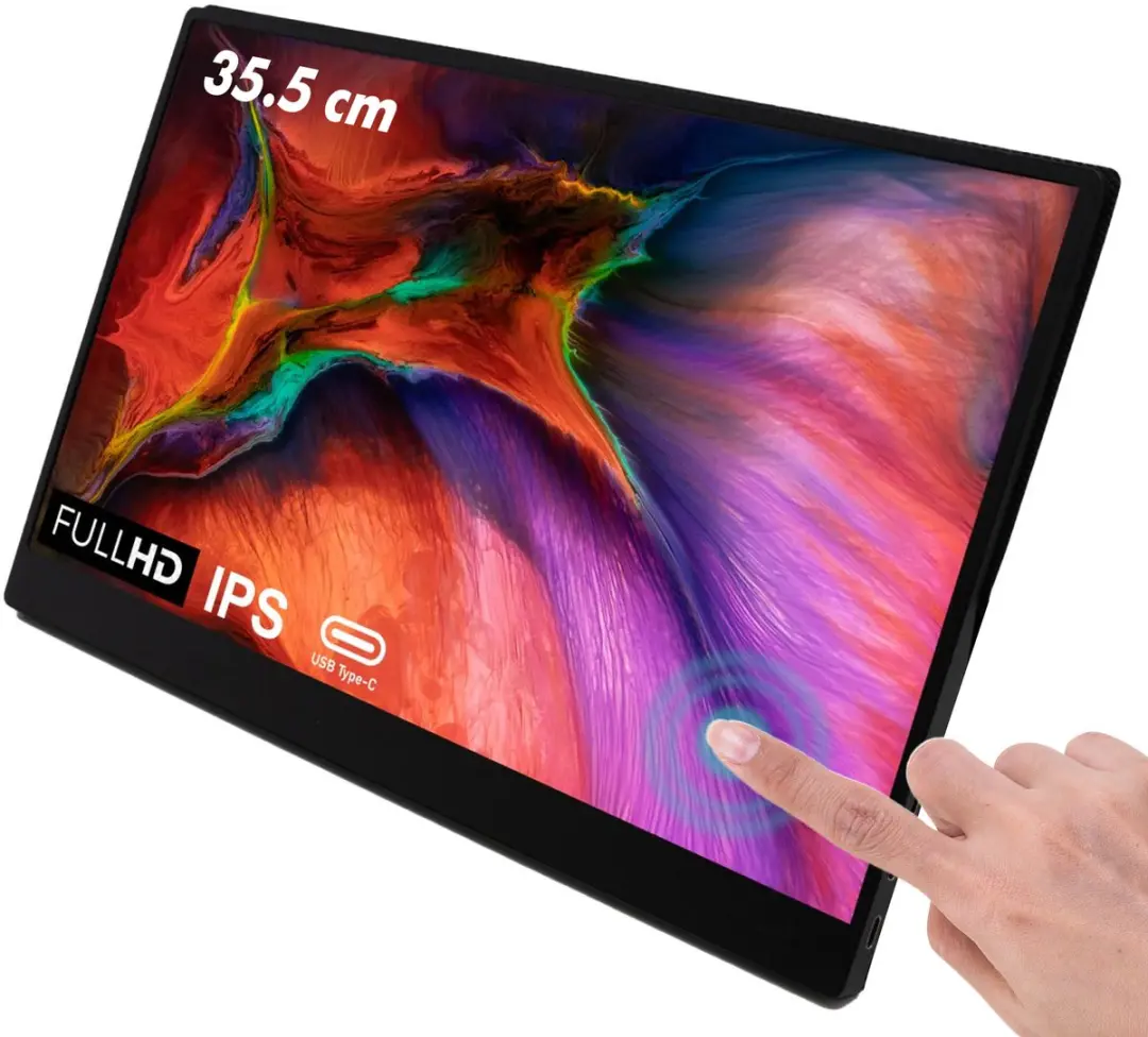 Pora&Co Draagbare Game Monitor 14 Inch
