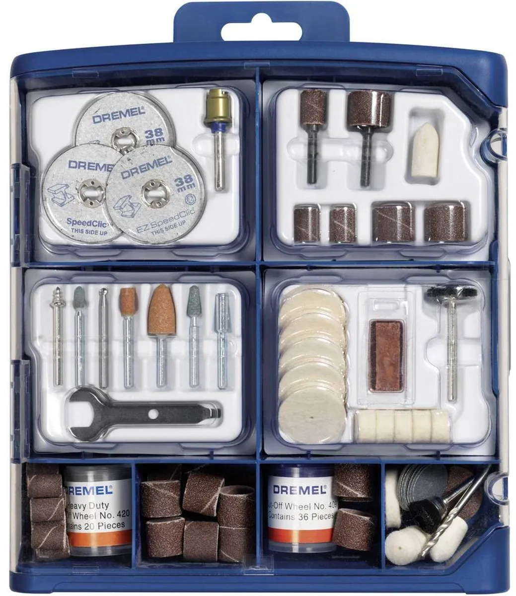 Dremel 724 EZ SpeedClic Accessoireset - 150-delig
