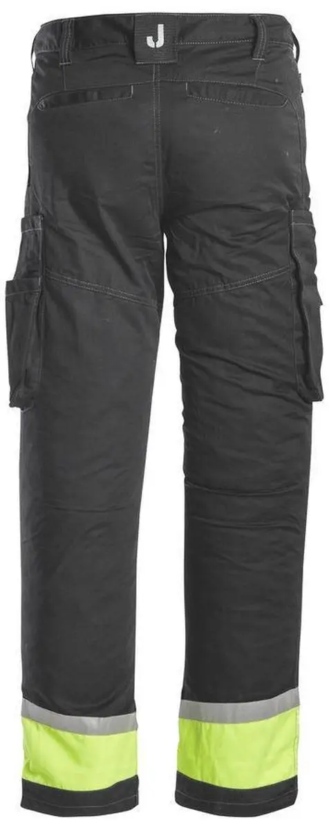 Jobman 2409 Transport Broek C58 - Zwart/Geel