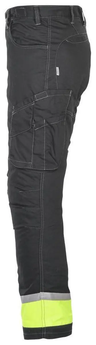 Jobman 2409 Transport Broek C58 - Zwart/Geel