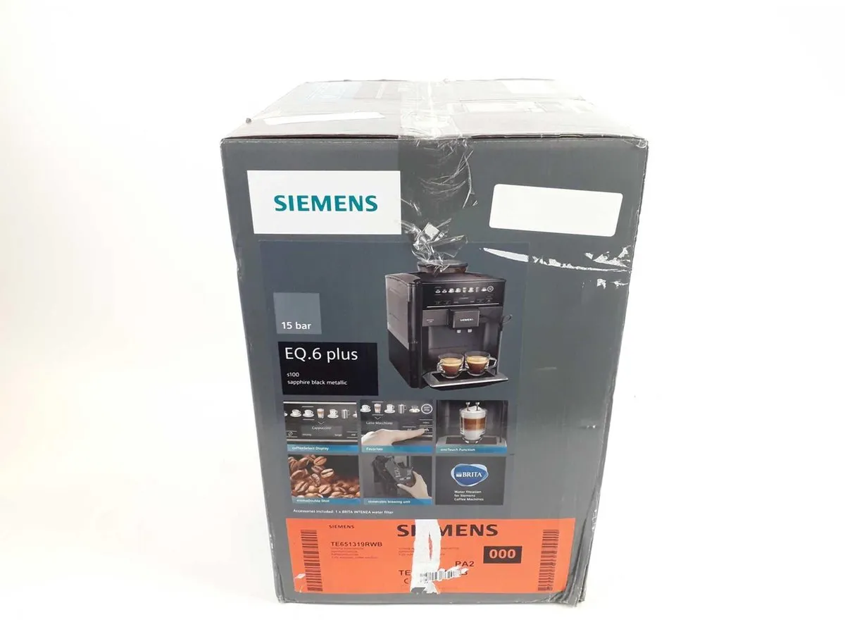 Siemens EQ6 Plus TE651319RW Espressomachine - Antraciet grijs - afbeelding 6 van 6