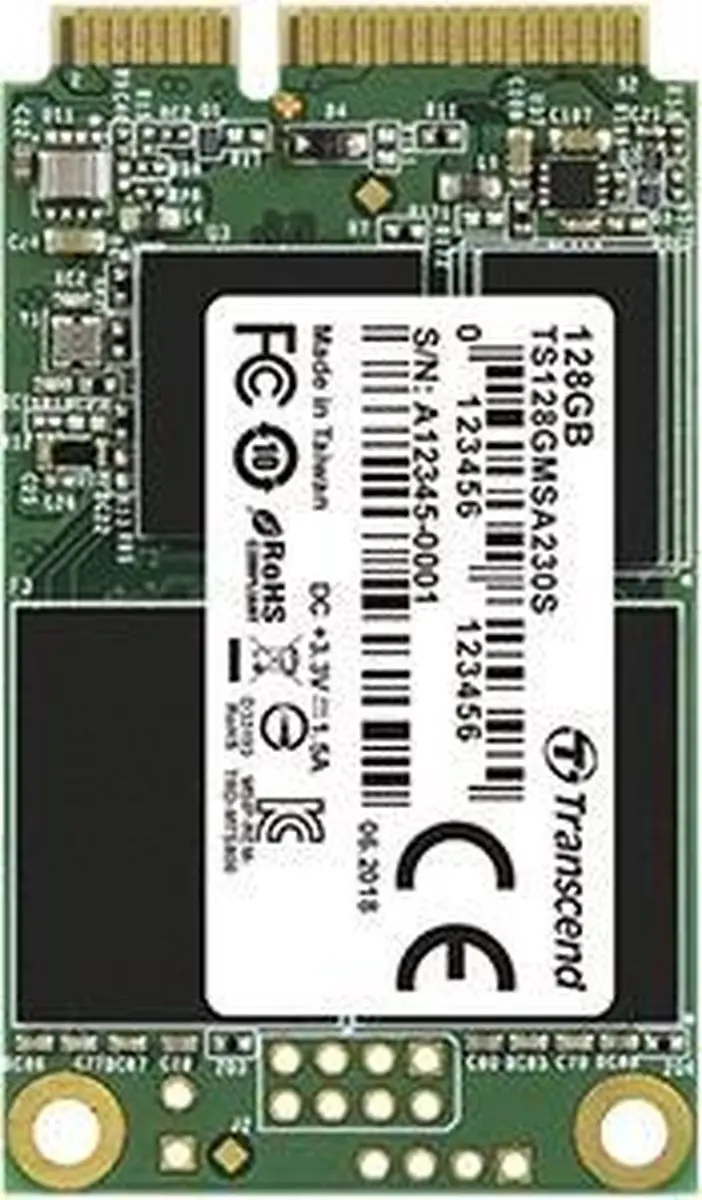 Transcend MSA230S mSATA SSD 64GB