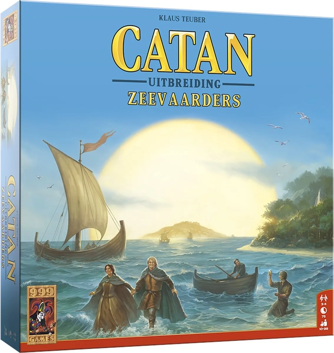 999 Games Catan Uitbreiding Zeevaarders - Bordspel - 3-4 Spelers