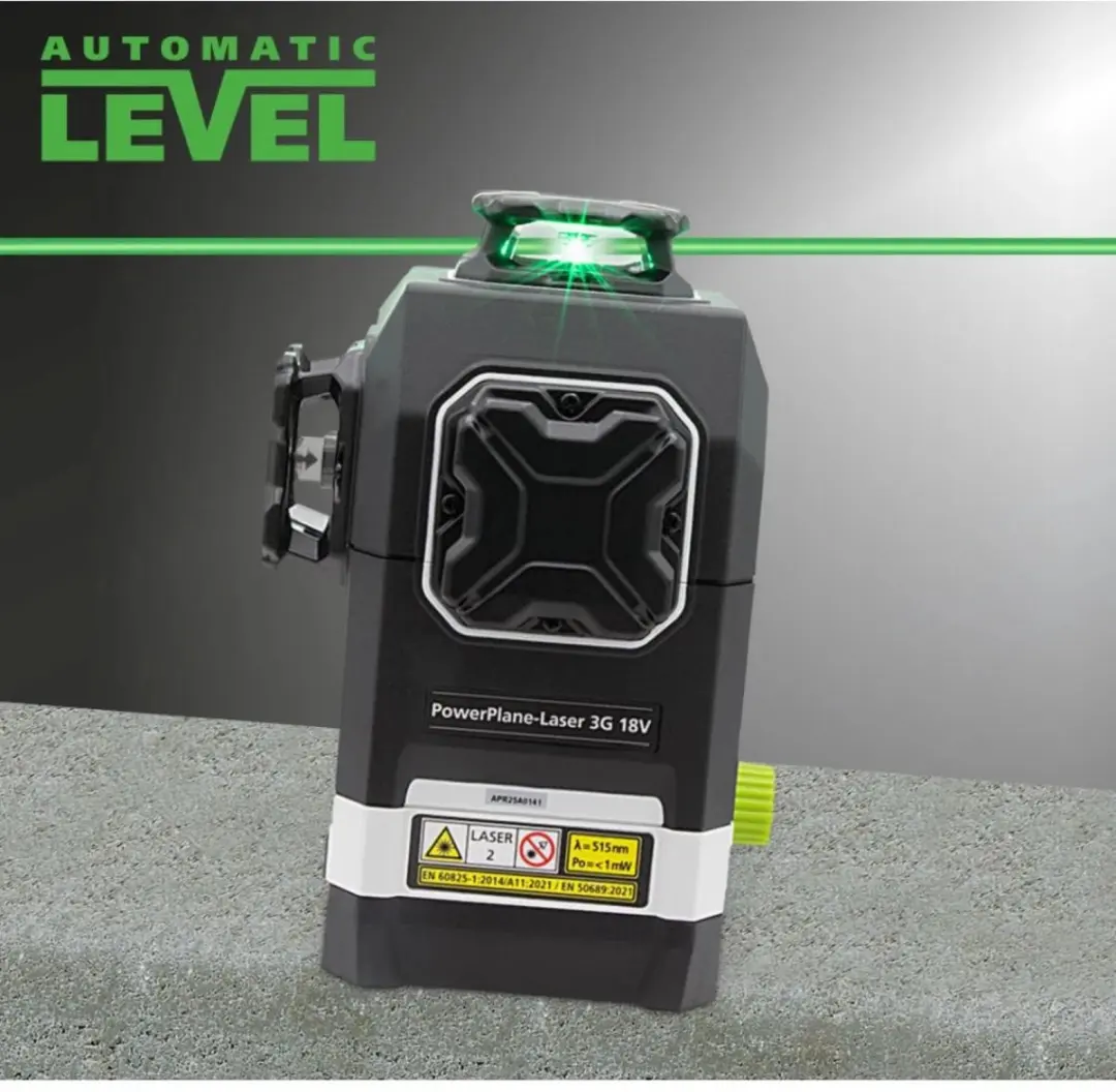 Laserliner PowerPlane 3G 18V Set - Groen