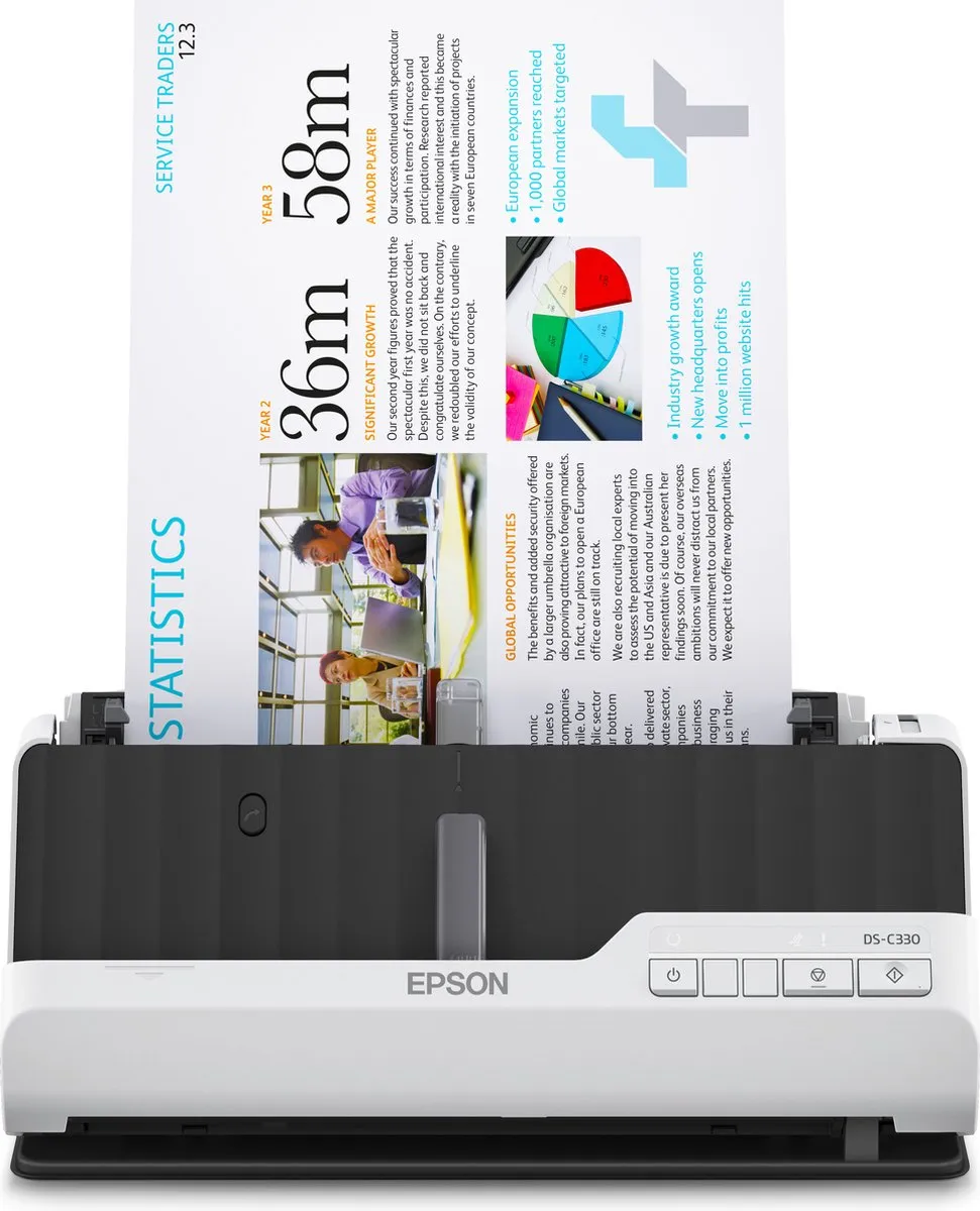 Epson DS-C330 Scanner - A4 - Wit