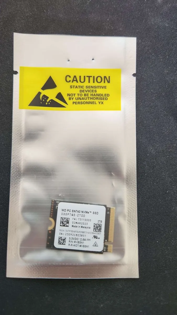 Western Digital SN740 2230 SSD - 2TB