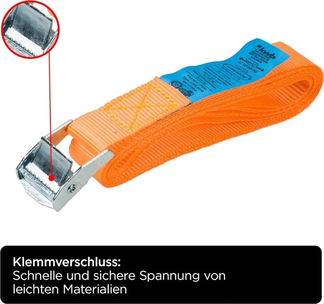 KWB 9-delige Spanbandenset - TÜV-getest - 9 Stuks