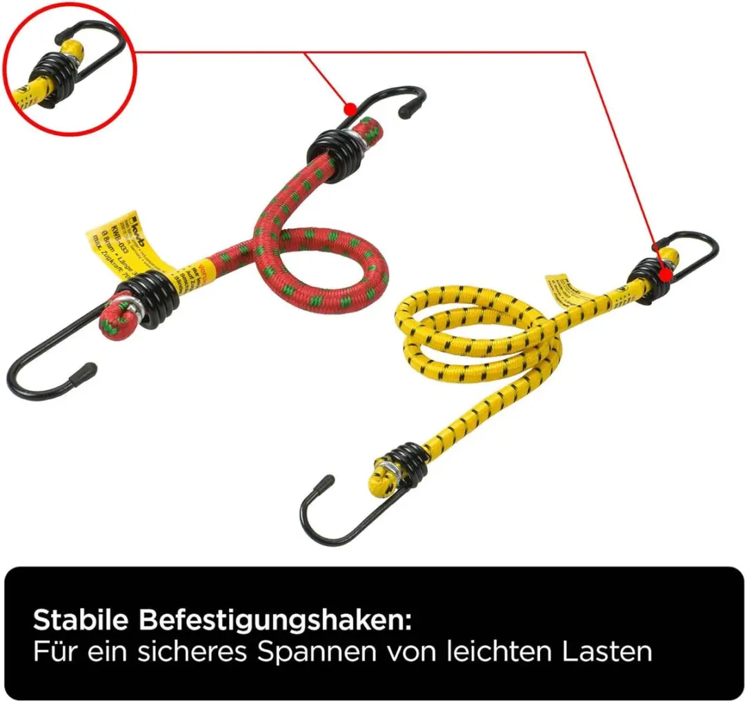 KWB 9-delige Spanbandenset - TÜV-getest - 9 Stuks