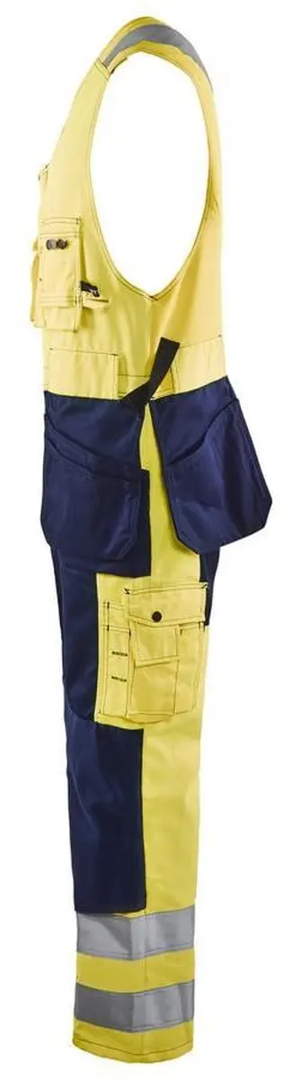 Blåkläder Amerikaanse Overall High Vis 2653-1804 - D100 - Geel/Marineblauw